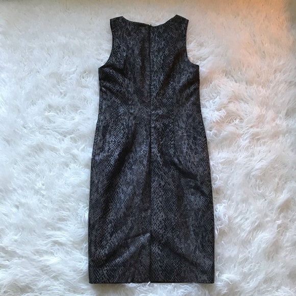 ESTELLE AND FINN SNAKESKIN PRINT SHEATH BODYCON 👗 - Picture 6 of 6